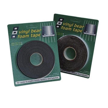 Vinyl Foam tape, zwart, 3 meter-25 x 6 mm, lengte 3 meter, Ophalen of Verzenden, Nieuw