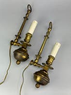 Wandkandelaar (2) - Messing - Franse klassieke stijl