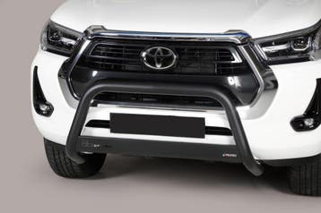 Bullbar zwart Toyota Hilux (2021-), Verzenden