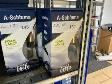 Online veiling: Idrobase, ZS.3A4U, Piuma Brass foam lance (2, Doe-het-zelf en Verbouw, Nieuw