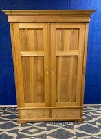 Massief houten kledingkasten in alle kleuren. Hang/leg, Grenenhout, 200 cm of meer, Met lade(s), 150 tot 200 cm