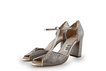 Manfield Sandalen in maat 38 Goud, Overige kleuren, Verzenden, Sandalen of Muiltjes, Zo goed als nieuw