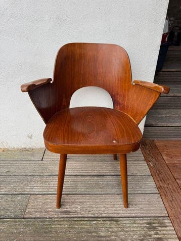 Thonet - Stoel - Hout - Vintage armstoel