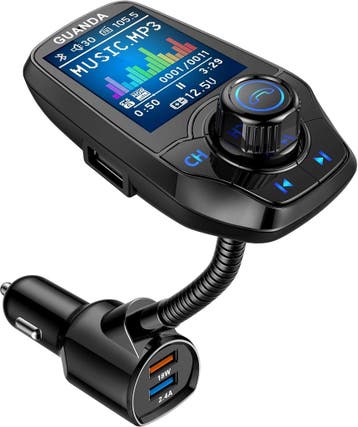 FM Transmitter Auto - 1.8 Scherm | Retourdeal 51% Korting, Ophalen of Verzenden, Zo goed als nieuw