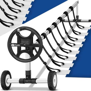 Tillvex® Zwembadhaspel - Zwembadopwinder - 3-5,70m, Verzenden, Zo goed als nieuw