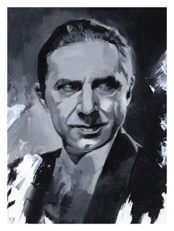 Dracula Art Print Dracula by Chris Valentine 41 x 31 cm -..., Ophalen of Verzenden, Nieuw