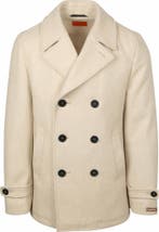 Suitable Coat Caban Wol Blend Ecru maat 54 Heren, Maat 52/54 (L), Verzenden, Beige, Nieuw