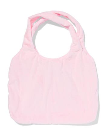 HEMA Tas 60x45x32cm fluffy roze, Verzenden, Nieuw, Roze