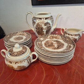 Petrus Regout - Tafelservies (25) - Castillo - Keramiek