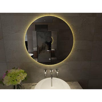 Xellanz Giro Spiegel Rond met LED - Dimbaar - 80cm, Ophalen of Verzenden, Nieuw
