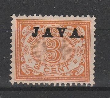 Postzegel Ned. Indië 1908 JAVA hoogstaand NR.67a (320), Postzegels en Munten, Verzenden, Postfris, Nederlands-Indië