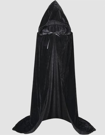 Luxe Fluwelen Cape met Capuchon - Middeleeuws, Heks, Vampier, Verzenden, Nieuw