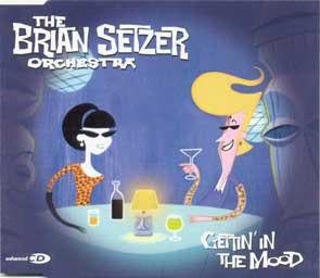 cd single - The Brian Setzer Orchestra - Gettin In The Mood, Cd's en Dvd's, Cd Singles, Zo goed als nieuw, Rock en Metal, Verzenden