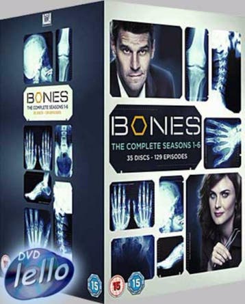 Bones, Seizoen 1 - 6 Box (Emily Deschanel, David Boreanaz), Ophalen of Verzenden, Nieuw in verpakking, Thriller