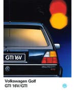 1989 VOLKSWAGEN GOLF GTI 16V BROCHURE NEDERLANDS, Boeken, Nieuw, Volkswagen, Author