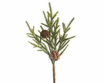 Kersthanger, steker sober naturel met wintergroen, Ophalen of Verzenden, Nieuw