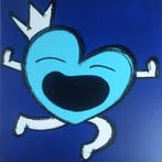 M.KOEUR - LÉQUILIBRISTE, Antiek en Kunst, Kunst | Schilderijen | Modern