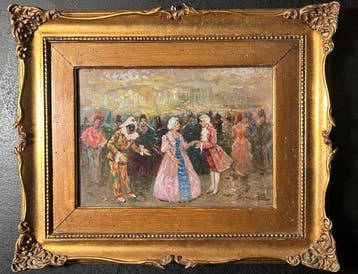 Roberto Scognamiglio (1883-1965) - Festa Danzante