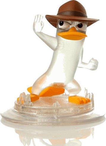 Disney Infinity Crystal Agent P, Verzenden, Zo goed als nieuw