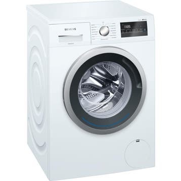 Siemens WM12N201 - Wasmachine - 8 kg - 1200 tpm -, Ophalen of Verzenden, Zo goed als nieuw, Voorlader, 85 tot 90 cm