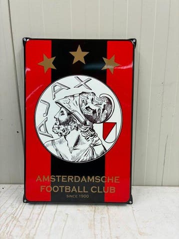 Ajax – Amsterdamsche Football Club – Groot Emaille