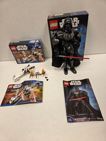 Lego Set - Star Wars - LEGO Star Wars Darth Vader 75111 +, Nieuw