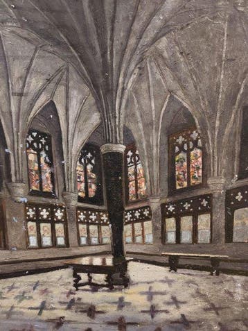 Escuela Impresionista Europea (XIX) - La Catedral