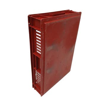 Stapelbak 600x400x120 mm hdpe levensmiddelgeschikt, Gebruikt, 40 tot 60 cm, 50 tot 75 cm, Bak of Kist