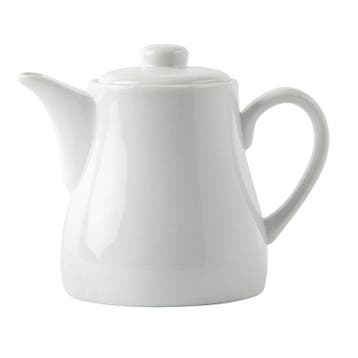 Theepotten | WHITEWARE | Porselein | Wit | 50cl | 4 Stuks |, Verzenden, Nieuw in verpakking