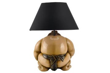 Tafellamp SUMO 50 cm beige met zwarte kap - 48024, Ophalen of Verzenden, Nieuw