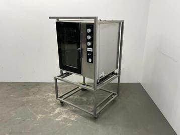 Hios | HC10E | Combisteamer in mobiel RVS frame | 3 stuks, Gebruikt, Ovens, Magnetrons en Steamers