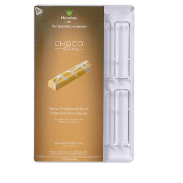 Martellato Bonbonvorm Curvy Snack (10x) 96x22x17mm, Verzenden, Nieuw