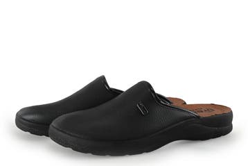 Fly Flot Pantoffels in maat 44 Zwart, Verzenden, Zwart, Zo goed als nieuw, Fly Flot