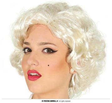 Pruik Marilyn Monroe, Verzenden, Nieuw, Feestartikel