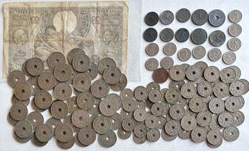 België. Lot 136 stuks (Zonder minimumprijs)