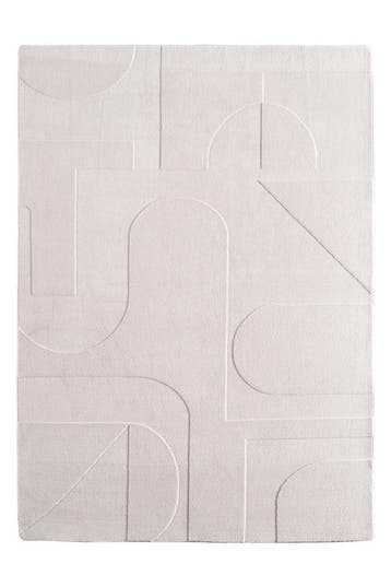 Wasbaar Vloerkleed | Pompei | Abstract | Crème | 140x200 cm, Verzenden, Nieuw