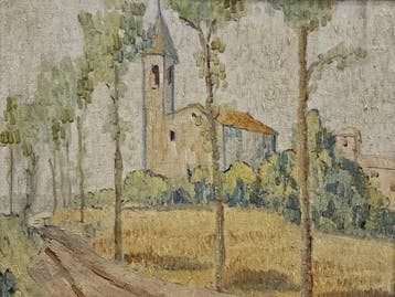 Escuela Impresionista Europea (XX) - La Ermita, Antiek en Kunst