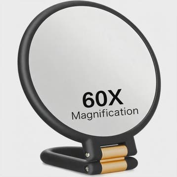 Dubbelzijdig Vergrootglas Spiegel 60X HD - Handheld, Desktop, Verzenden, Nieuw
