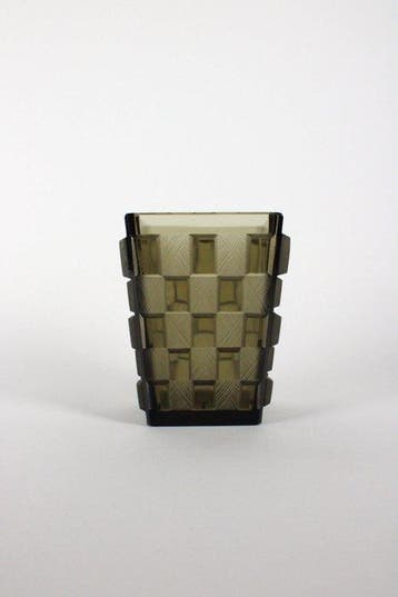 Marius Ernest Sabino - Vaas - Geometrisch ontwerp -1930 -