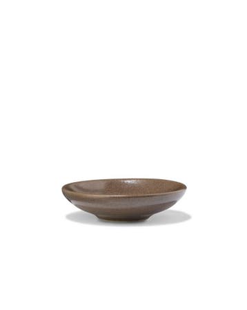 HEMA Schaaltje Ø8cm Puur aardewerk donkerbruin, Verzenden, Nieuw