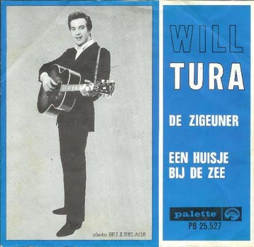 vinyl single 7 inch - Will Tura - De Zigeuner / Een Huisj..., Verzenden, Zo goed als nieuw, 7 inch, Nederlandstalig