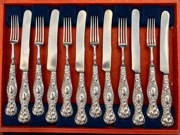 Bestekset (12) - .813 zilver