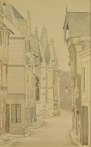 Philip Grégory Needell (1886-1974) - La Grande rue de