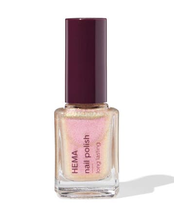 HEMA Long lasting nagellak 60 rose pearl, Verzenden, Nieuw, Roze