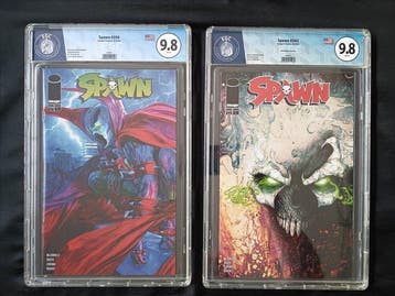 Spawn #356 + #362 - EGC 9.8 + 9.8 - 2 Graded comic - Eerste, Nieuw