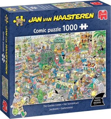 Jan van Haasteren - Het Tuincentrum Puzzel (1000 stukjes) |, Verzenden, Nieuw