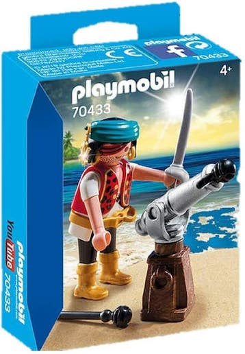 Playmobil Piraat met Kanon Minifigure - 70433 (Nieuw), Verzenden, Nieuw