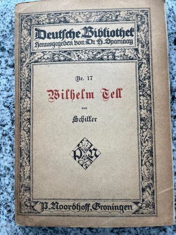 Wilhelm Tell, Boeken, Verzenden, Gelezen, Toneel