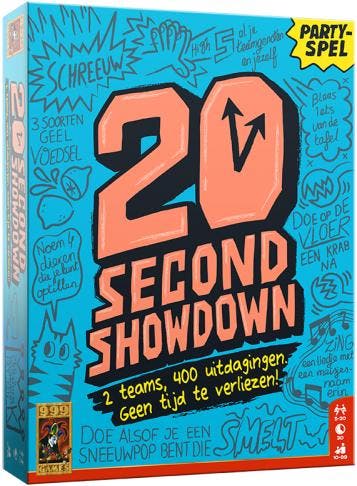 20 Second Showdown - Partyspel | 999 Games -, Verzenden, Nieuw