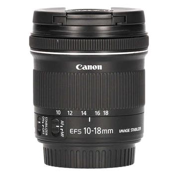 Canon EF-S 10-18mm f/4.5-5.6 IS STM met garantie, Audio, Tv en Foto, Fotografie | Lenzen en Objectieven, Ophalen of Verzenden
